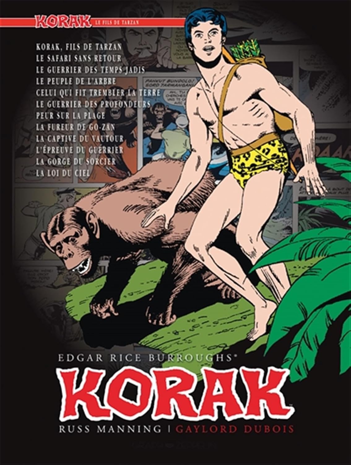 Couverture Korak, le fils de Tarzan, tome 1