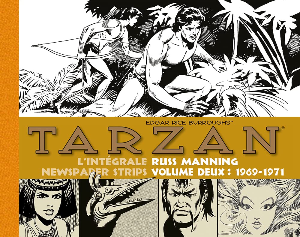 Couverture Tarzan l'intgrale Russ Manning Newspaper strips volume deux : 1969-1971