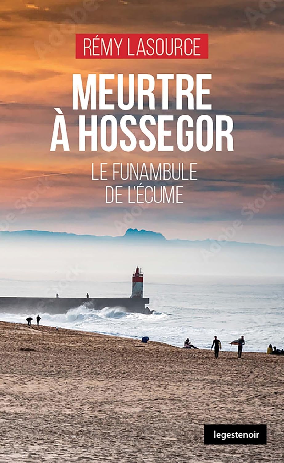 Couverture Meurtre � Hossegor - La funambule de l'�cume