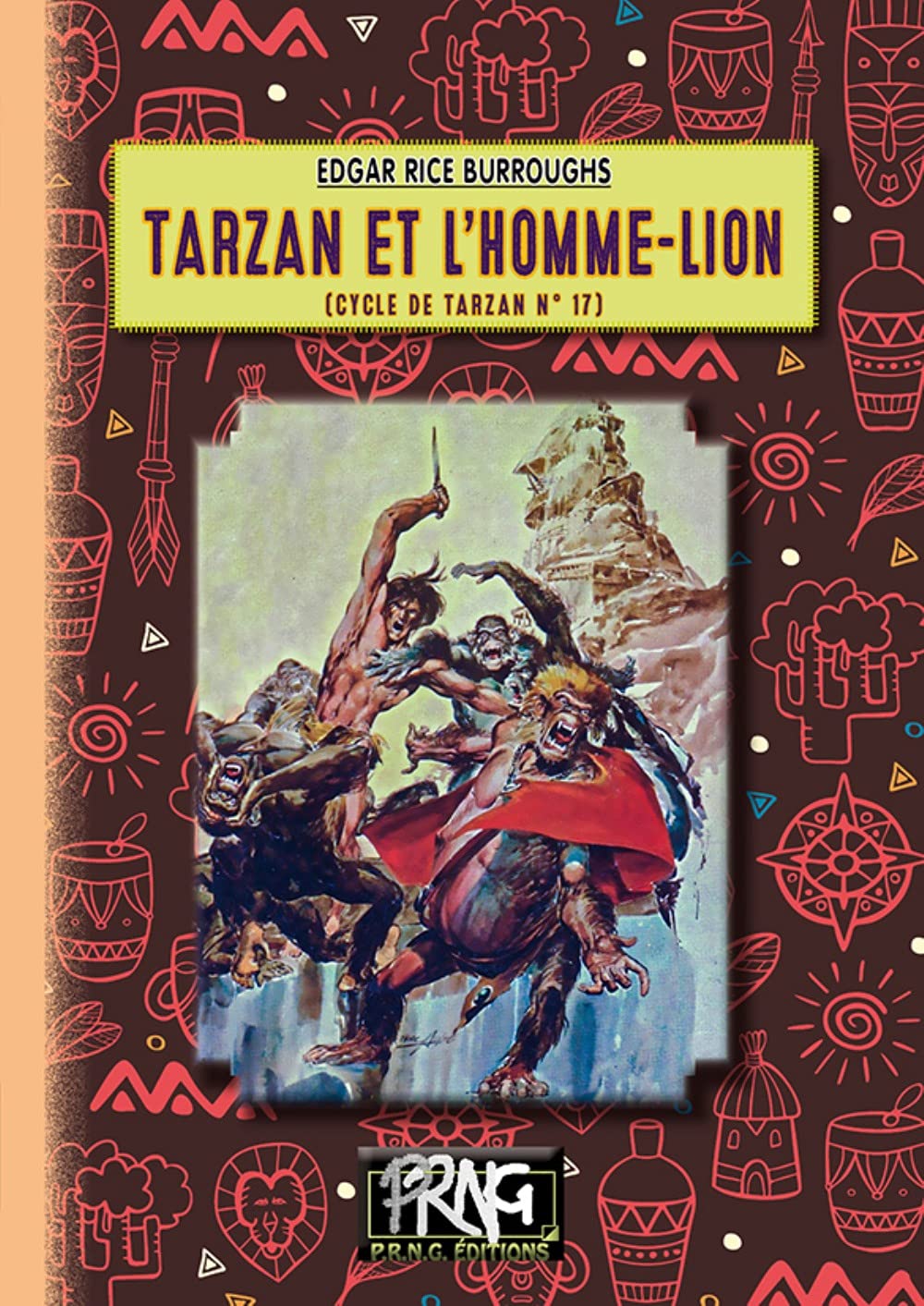 Couverture Tarzan et l'homme-lion