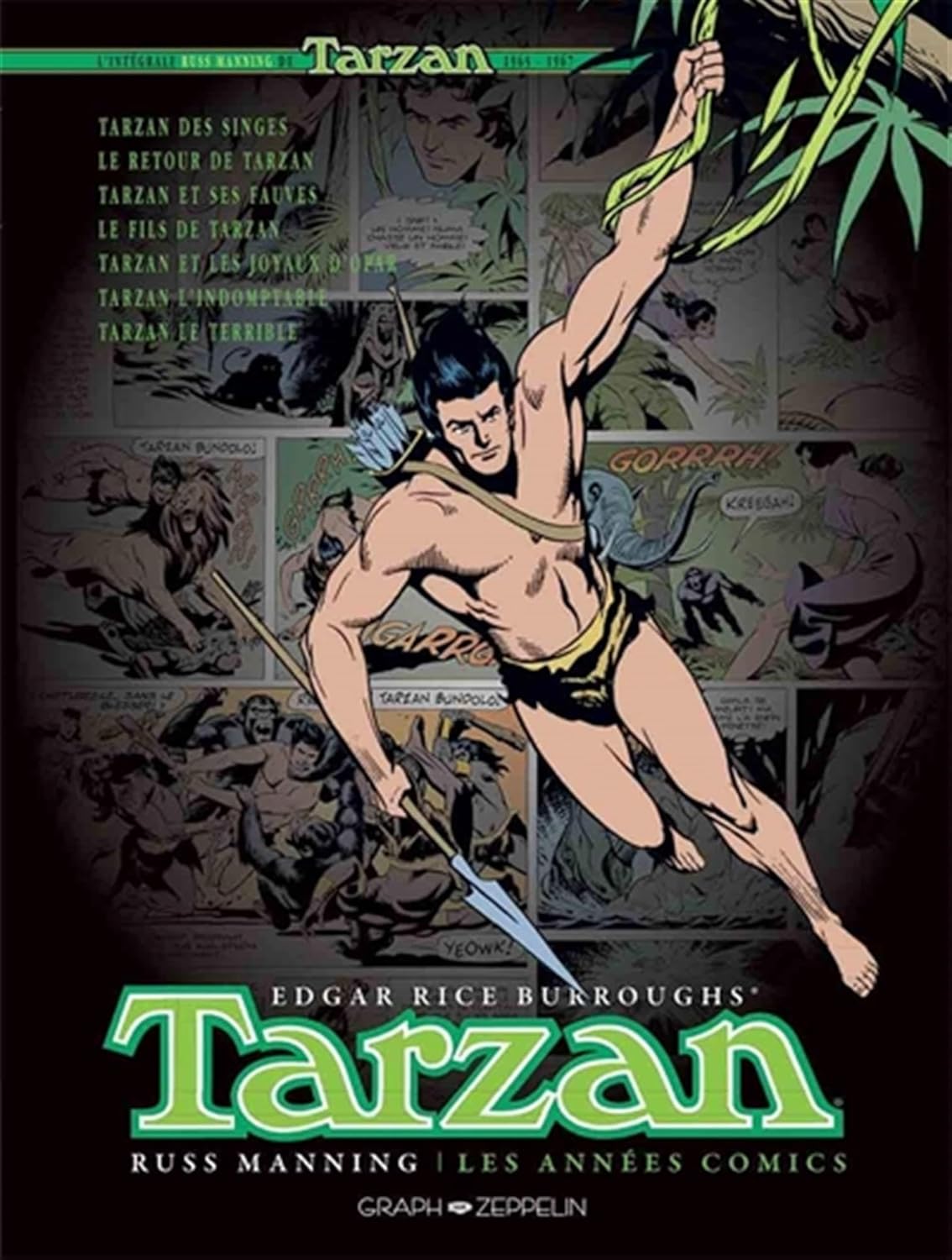 Couverture Tarzan Russ Manning | Les annes comics