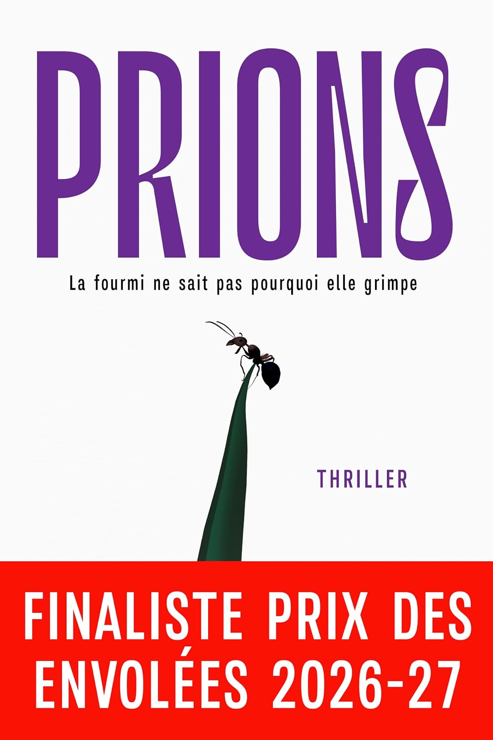 Couverture Prions