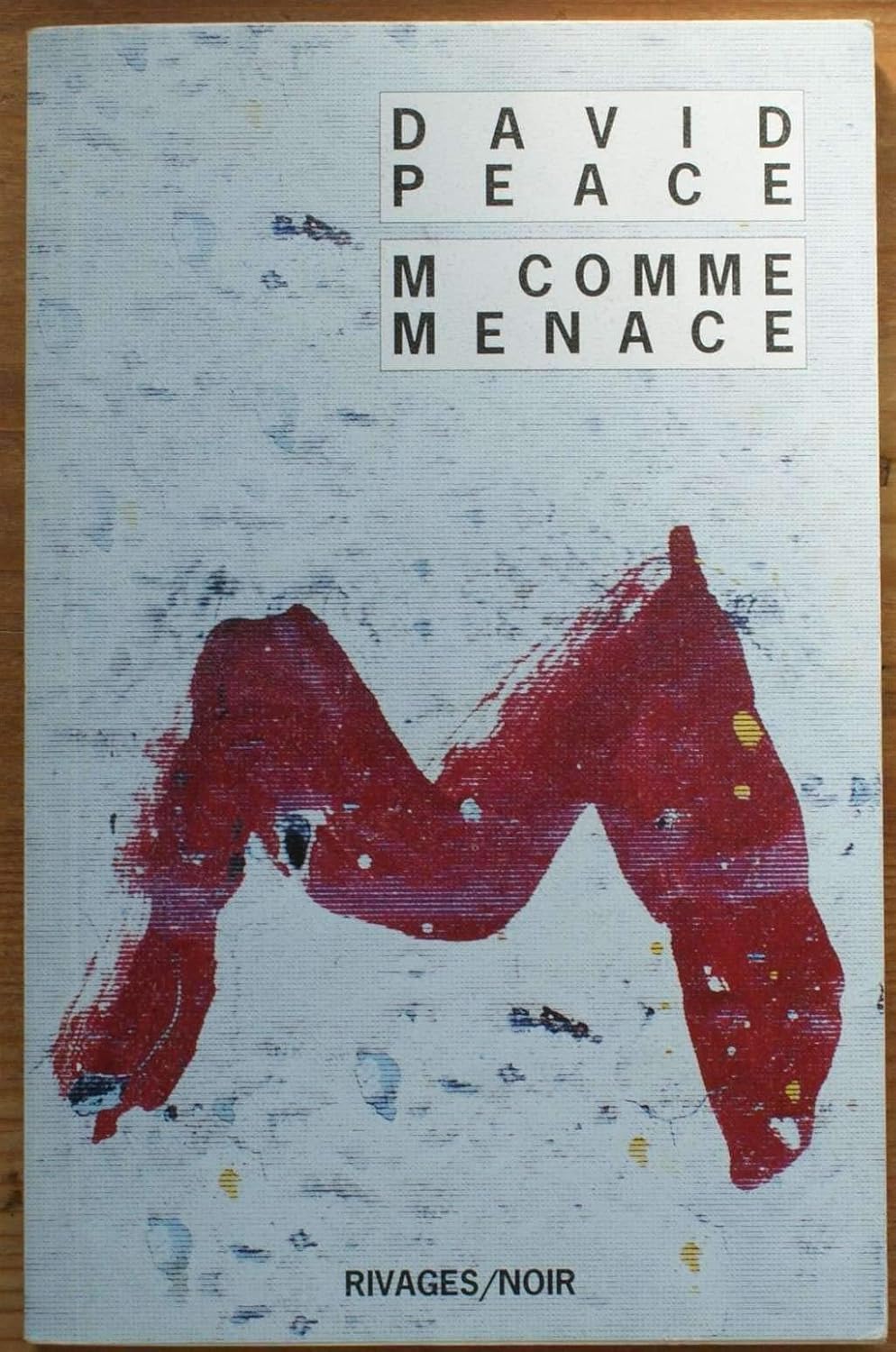 Couverture M comme menace