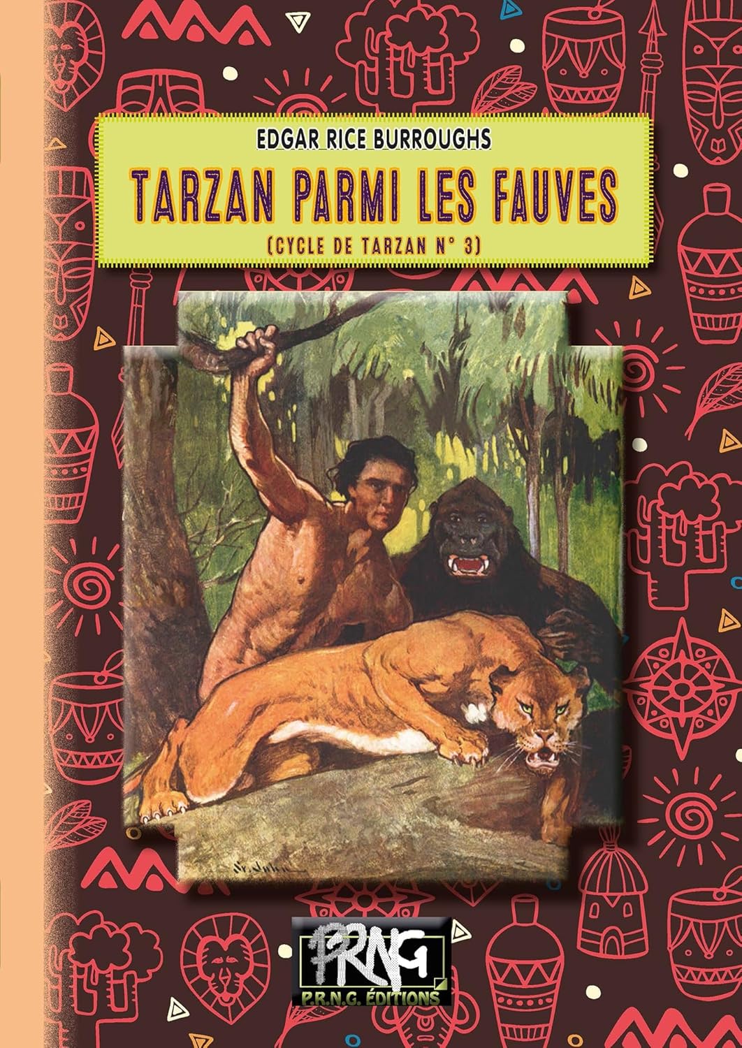 Couverture Tarzan parmi les fauves