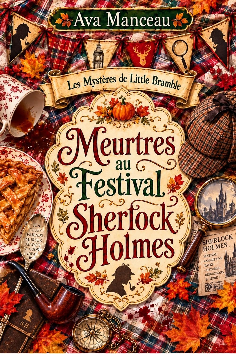 Couverture Meurtres au festival Sherlock Holmes