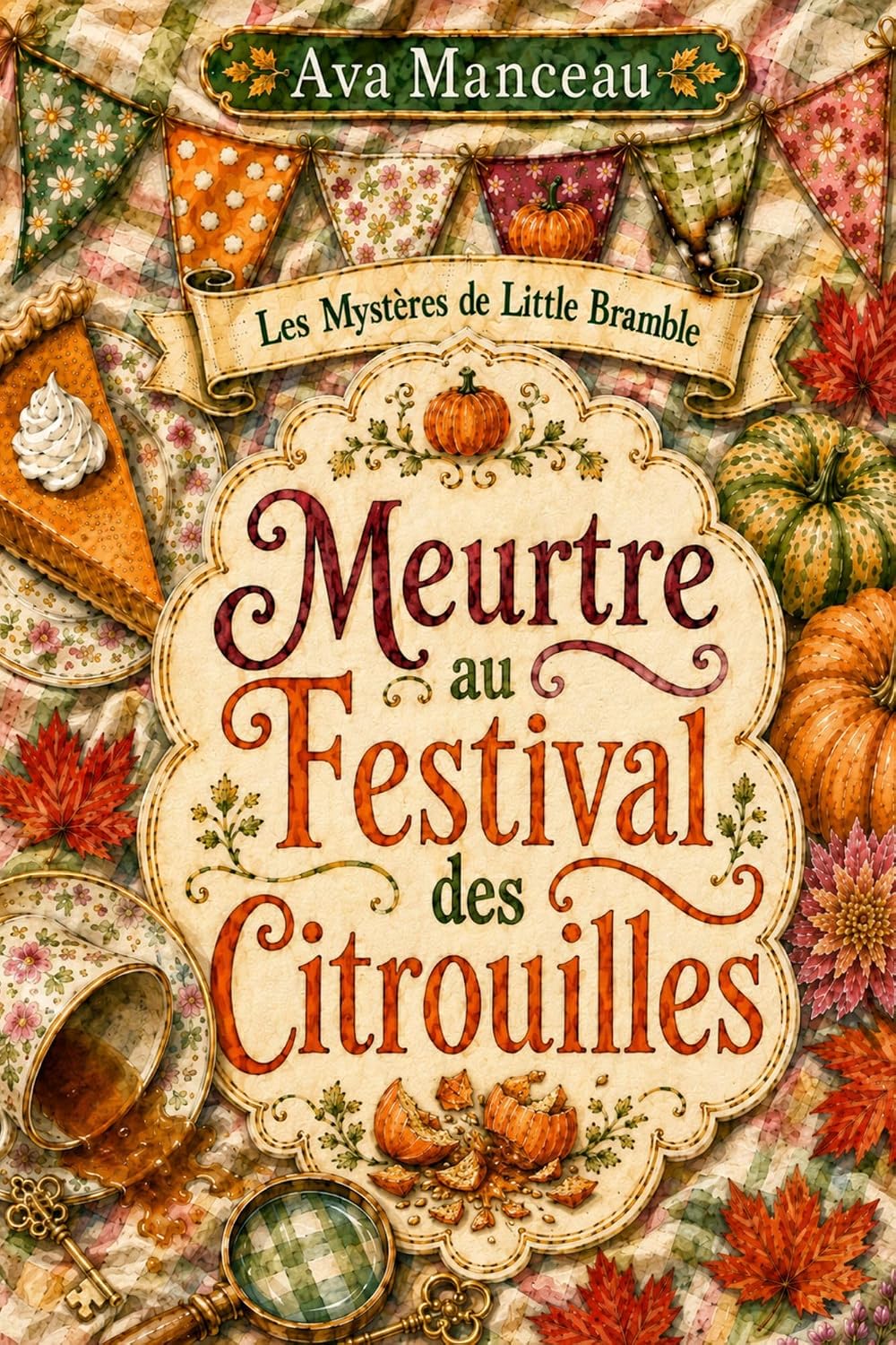 Couverture Meurtre au festival des citrouilles