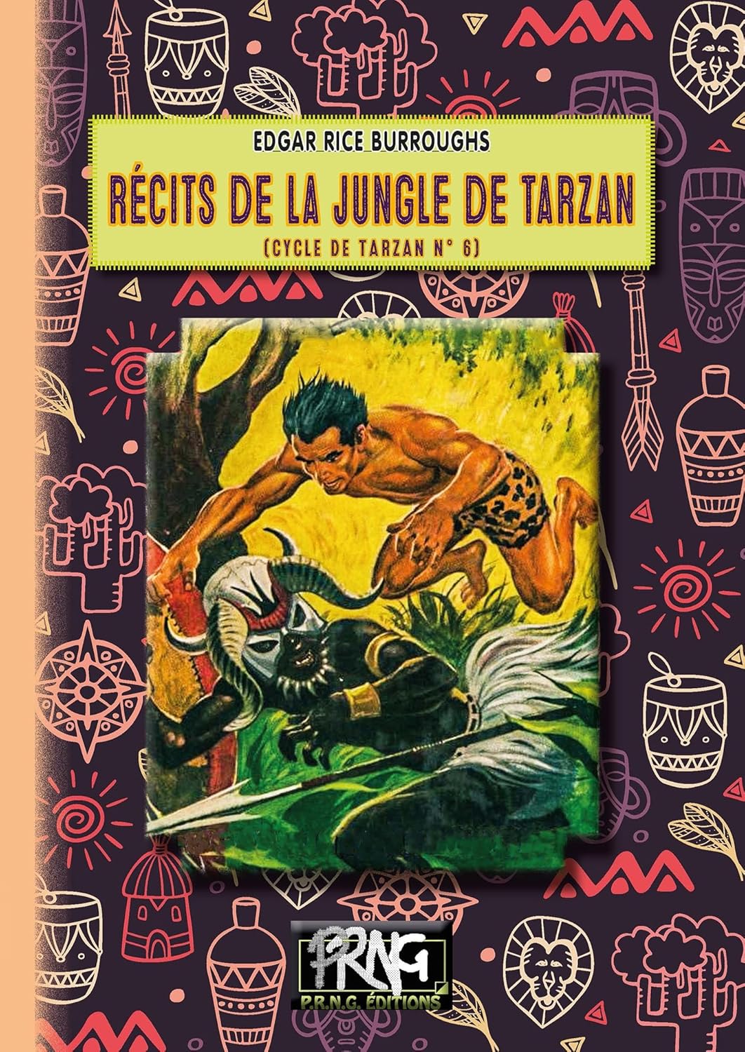 Couverture Rcits de la Jungle de Tarzan