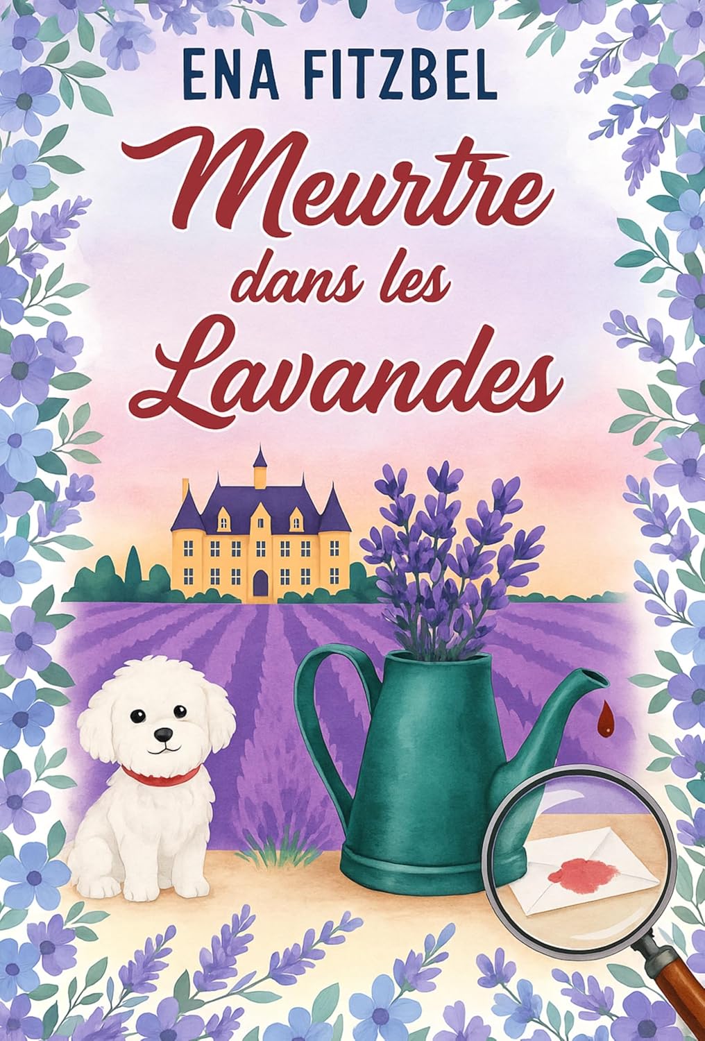Couverture Meurtre dans les lavandes