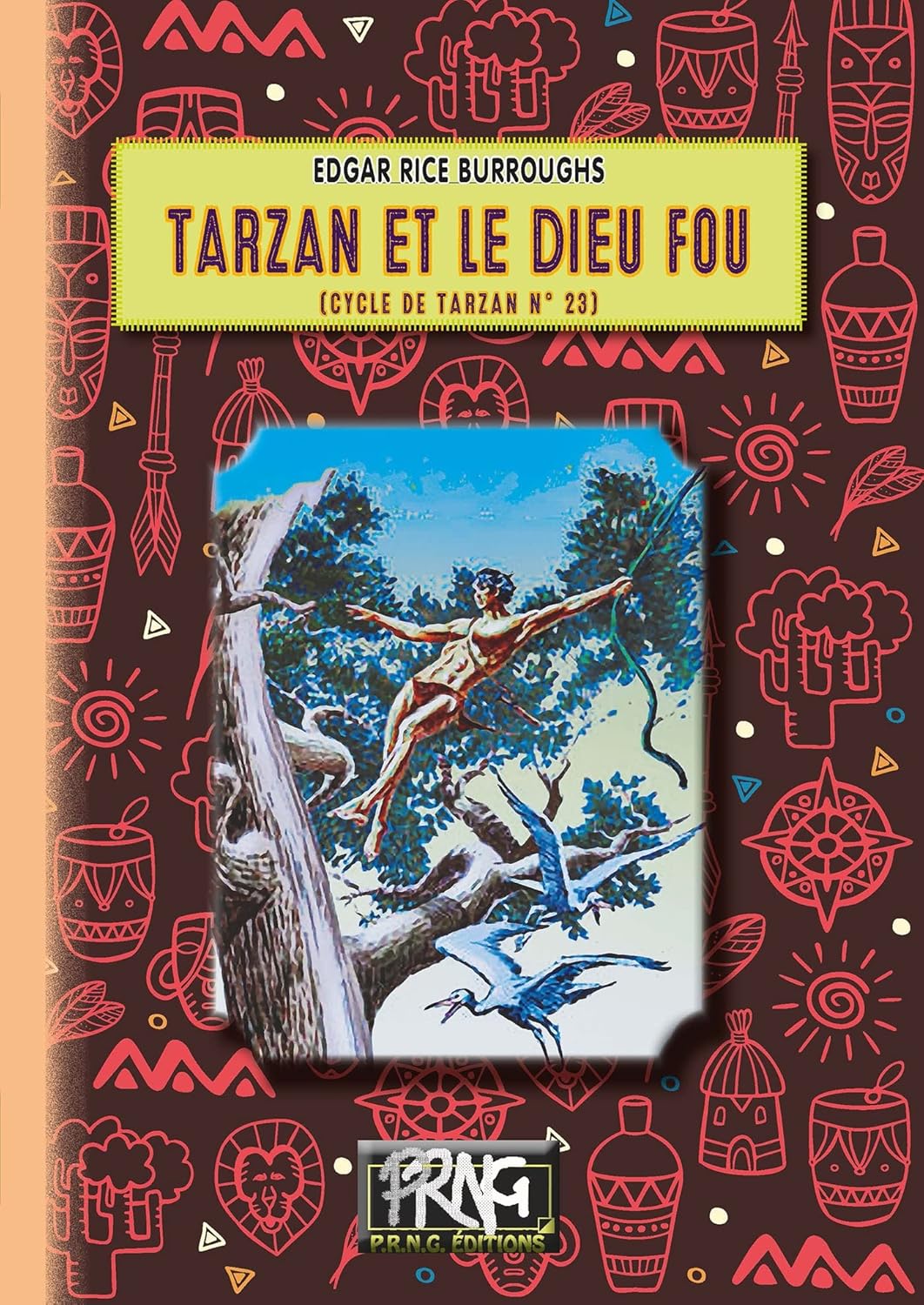 Couverture Tarzan et le Dieu fou