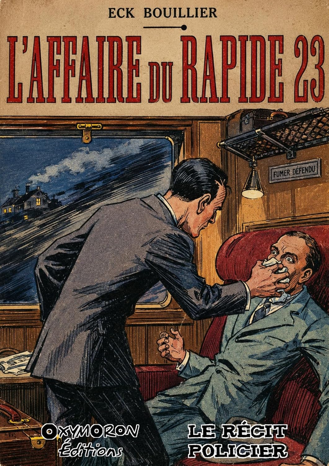 Couverture L'affaire du Rapide 23