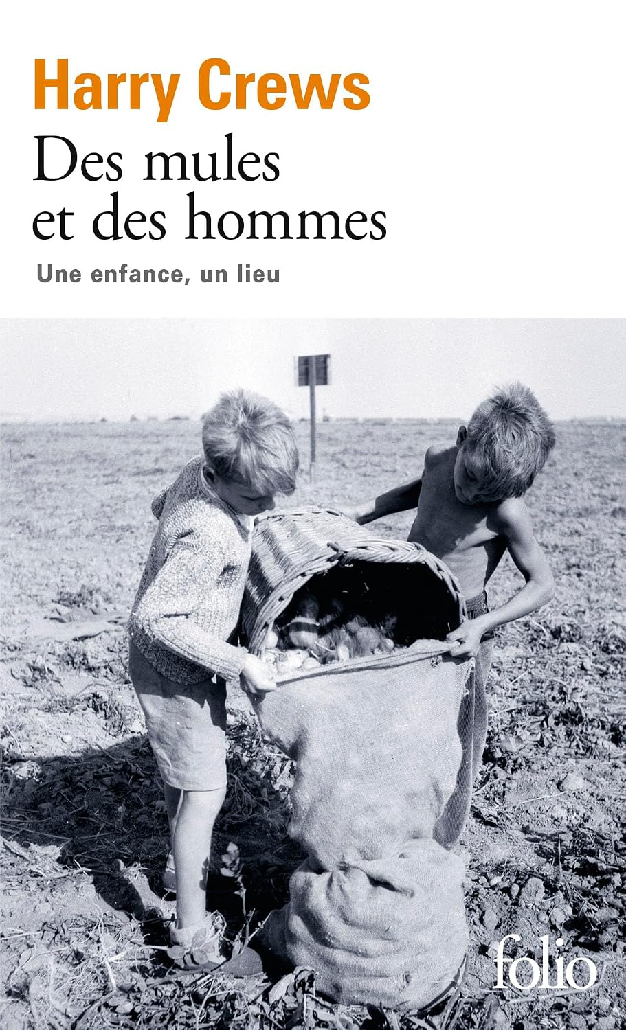 Couverture Des mules et des hommes - une enfance, un lieu   Folio
