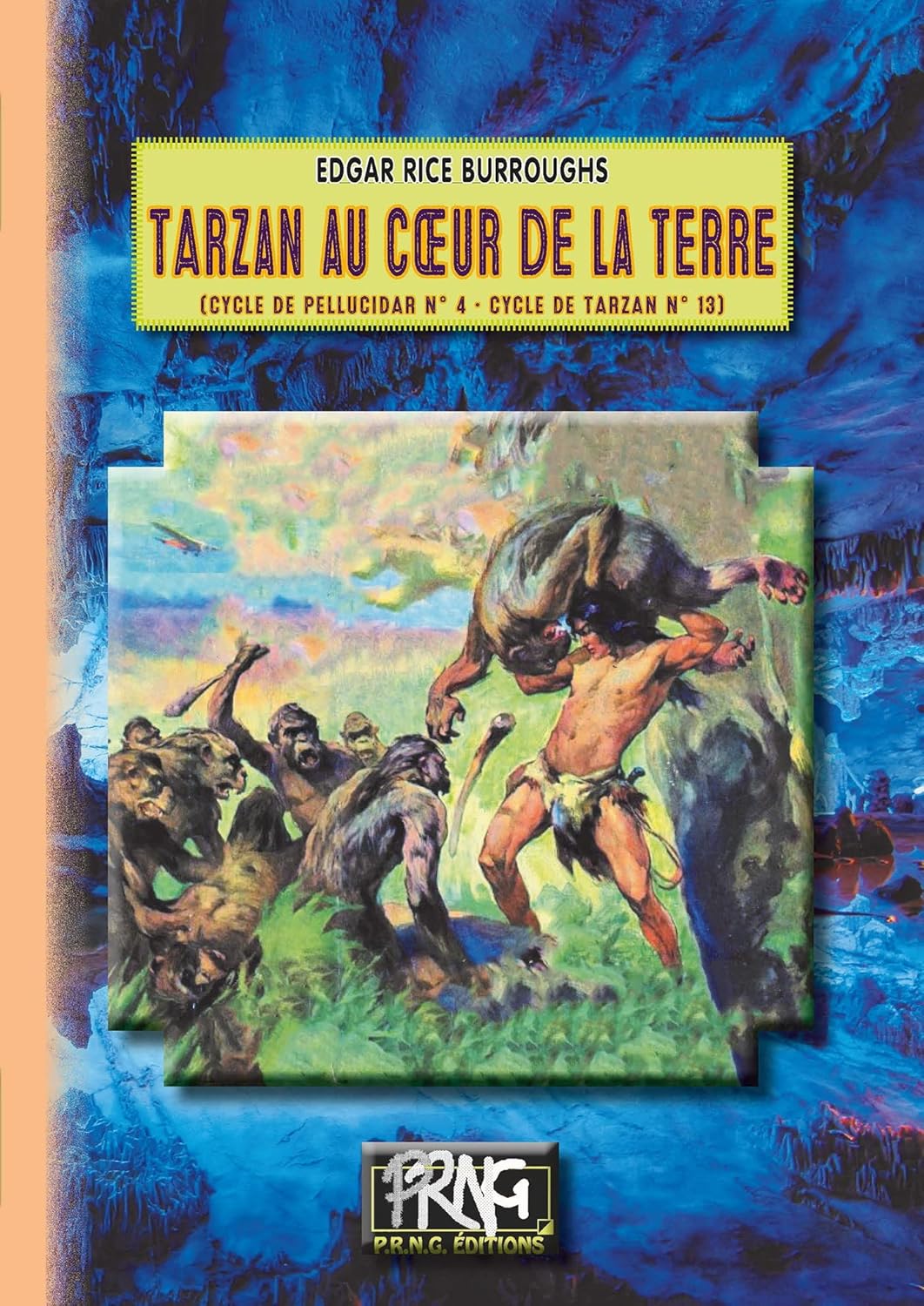 Couverture Tarzan au coeur de la Terre