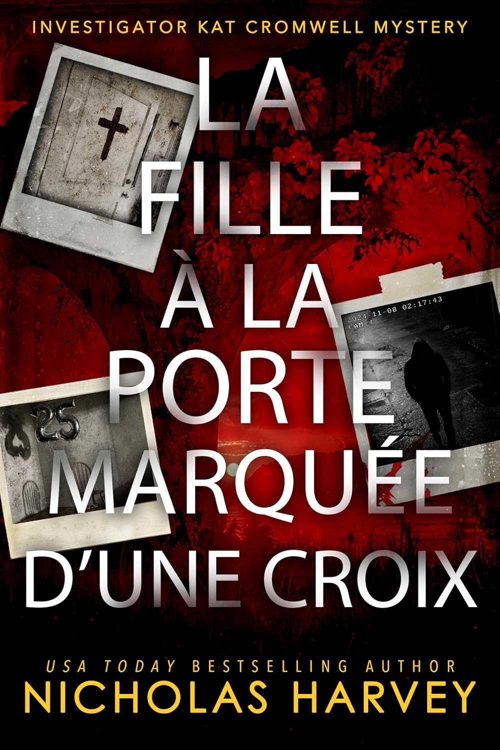 Couverture La Fille � la porte marqu�e d�une croix