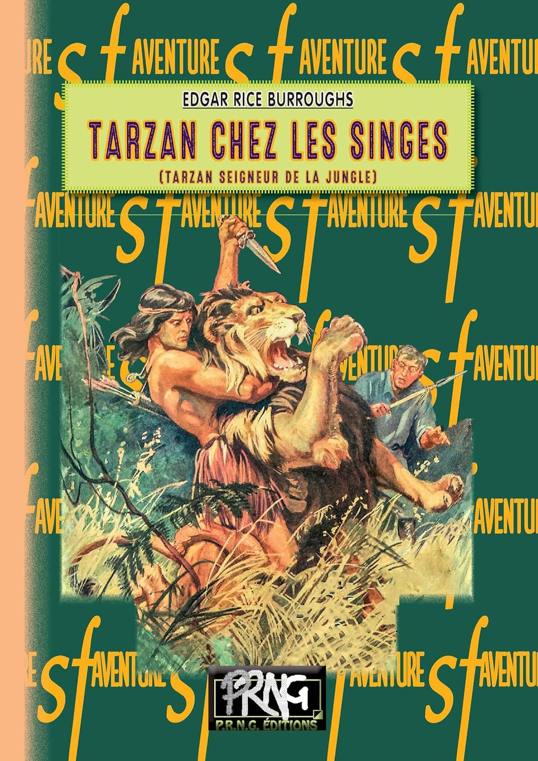 Couverture Tarzan chez les singes