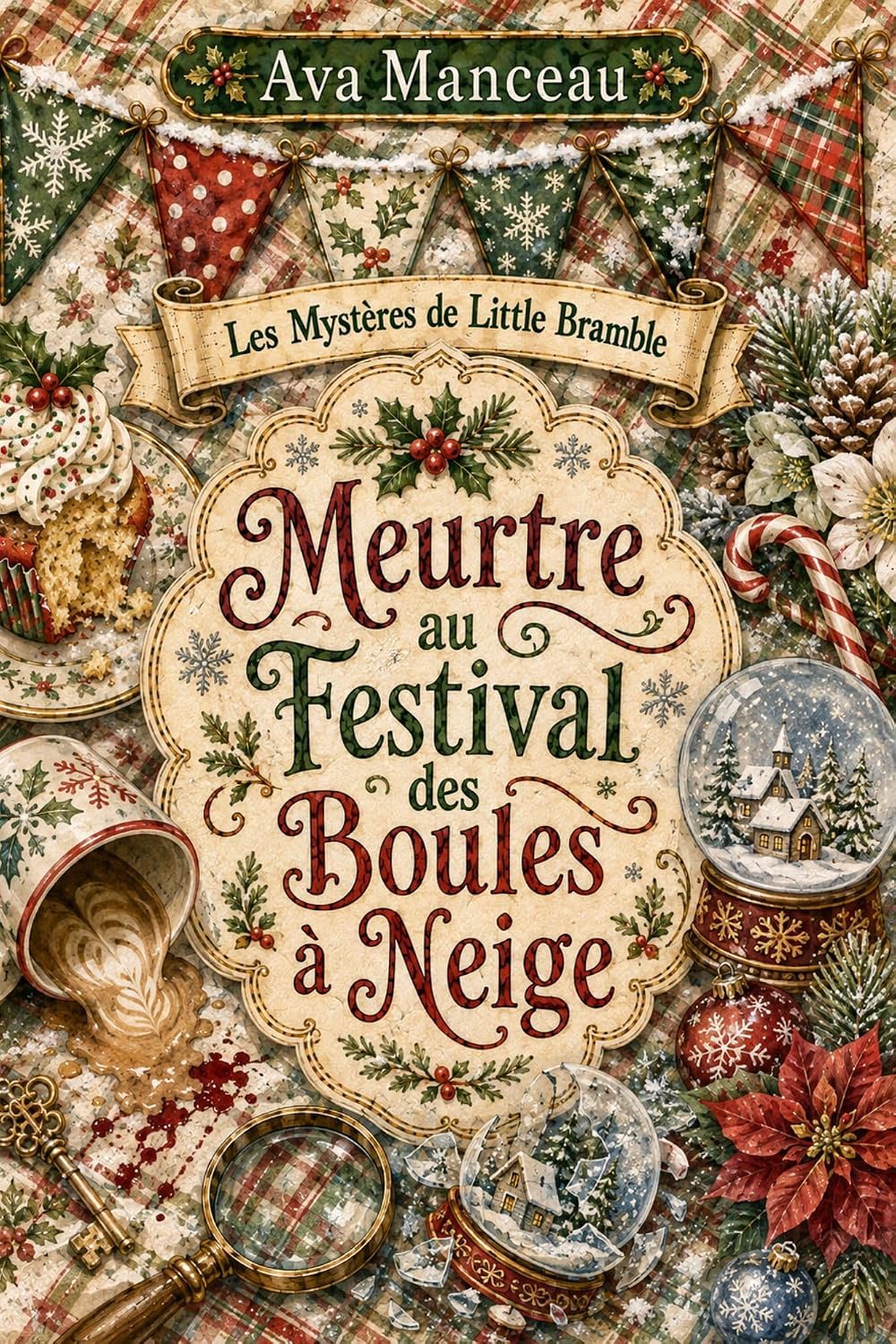 Couverture Meurtre au festival des boules � neige