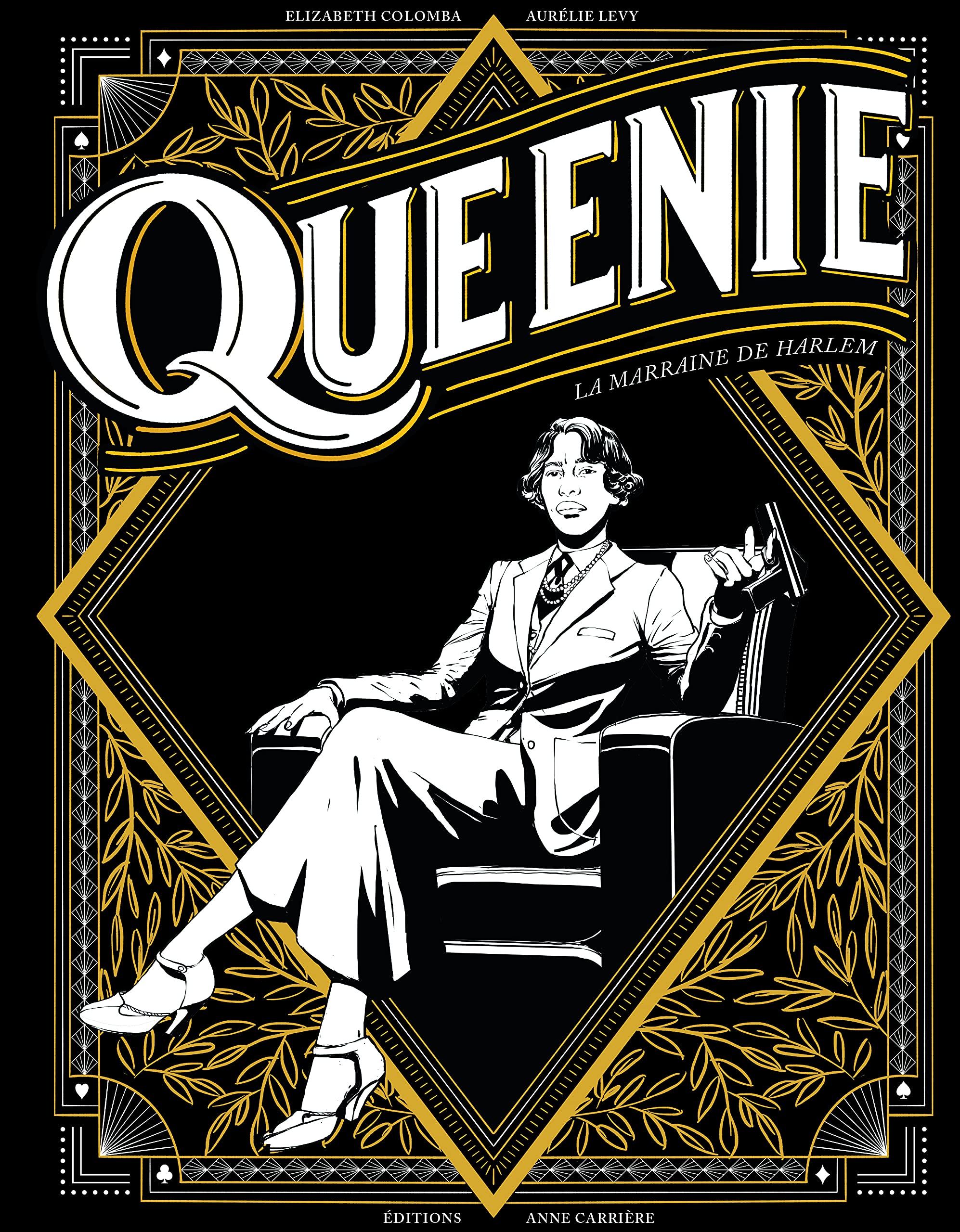 Couverture « Queenie, la marraine de Harlem »