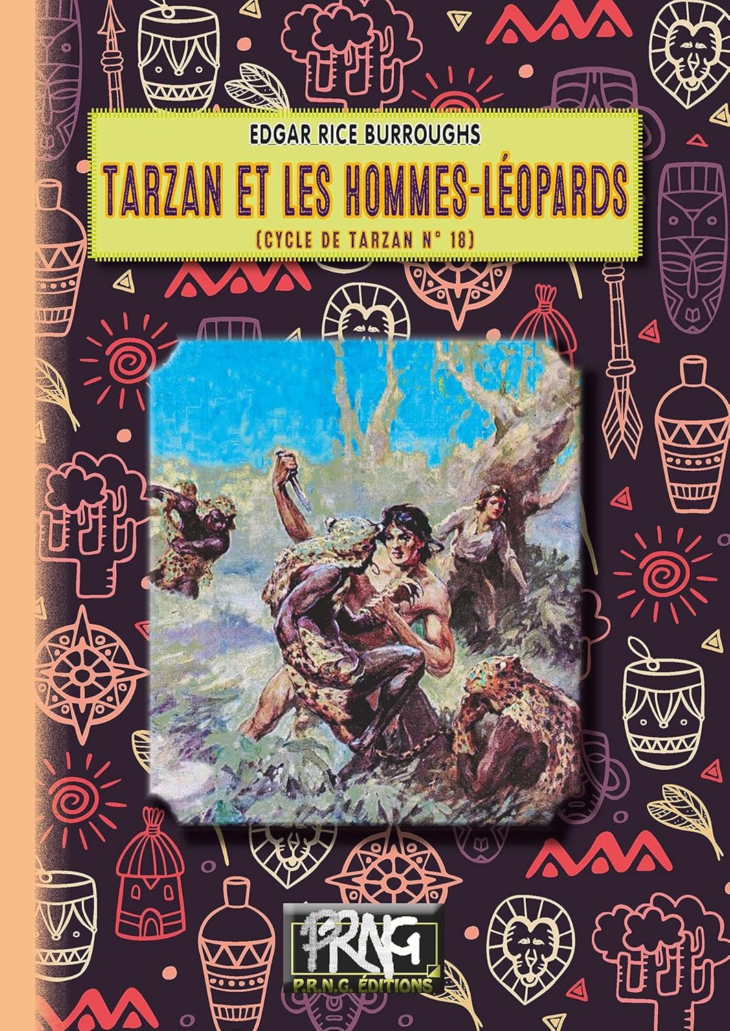 Couverture Tarzan et les Hommes-Lopards