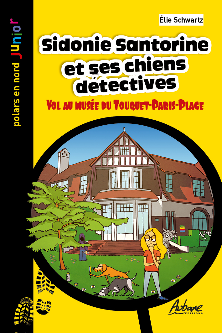 Couverture Sidonie Santorine et ses chiens d�tectives