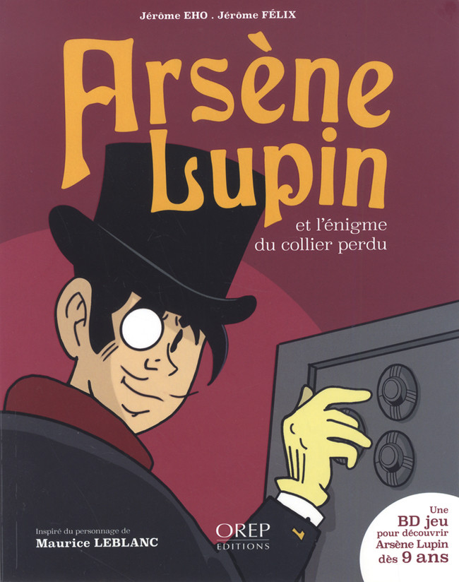 Couverture Arsne Lupin et l'nigme du collier perdu