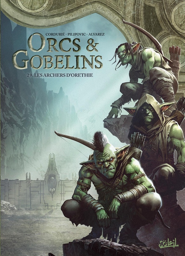 Couverture Les Archers d'Orethie