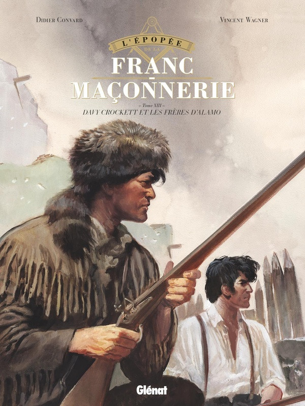 Couverture Davy Crockett et les frres d'Alamo