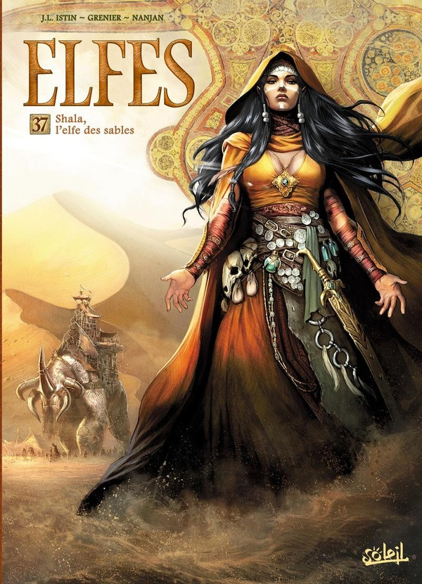 Couverture Shala, l'elfe des sables