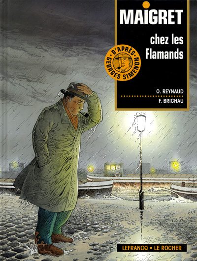 Couverture Maigret chez les Flamands