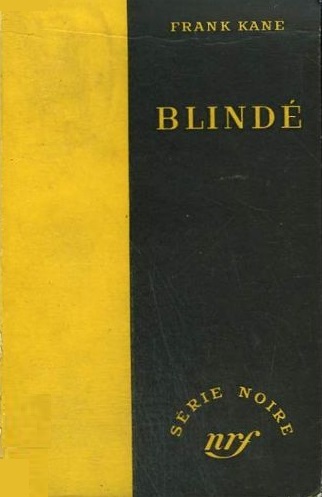 Couverture Blind Gallimard