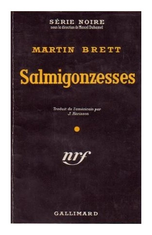 Couverture Salmigonzesses Gallimard