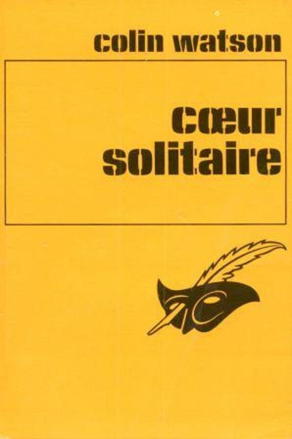 Couverture Coeur solitaire Librairie des Champs-Elyses - Le Masque
