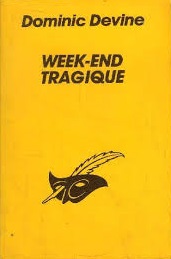 Couverture Week-end tragique Librairie des Champs-Elyses - Le Masque