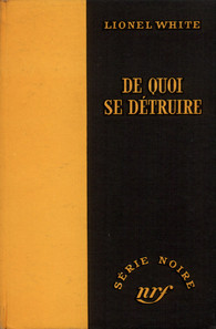 Couverture De quoi se dtruire Gallimard
