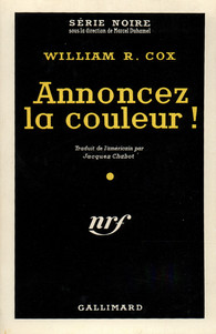 Couverture Annoncez la couleur ! Gallimard