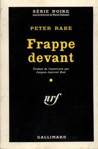 Couverture Frappe devant Gallimard