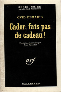 Couverture Cador, fais pas de cadeau ! Gallimard