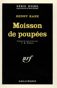 Couverture Moisson de poupes Gallimard