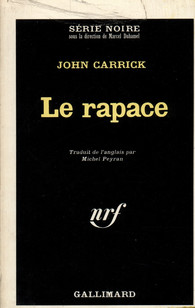 Couverture Le Rapace Gallimard