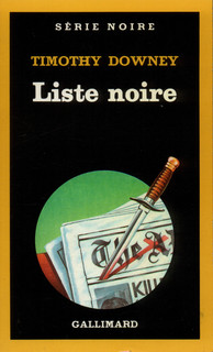 Couverture Liste noire Gallimard