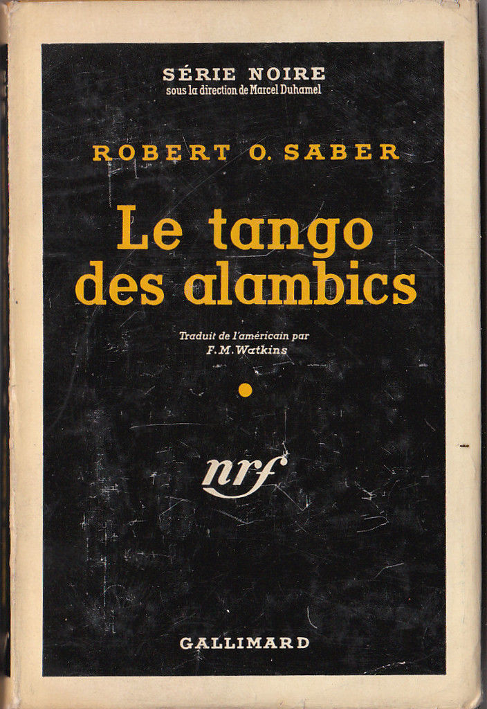 Couverture Le Tango des alambics Gallimard