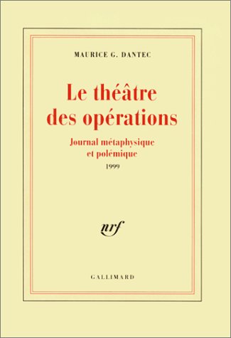 Couverture Le Thtre des oprations Gallimard