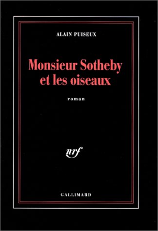 Couverture Monsieur Sotheby et les oiseaux Gallimard
